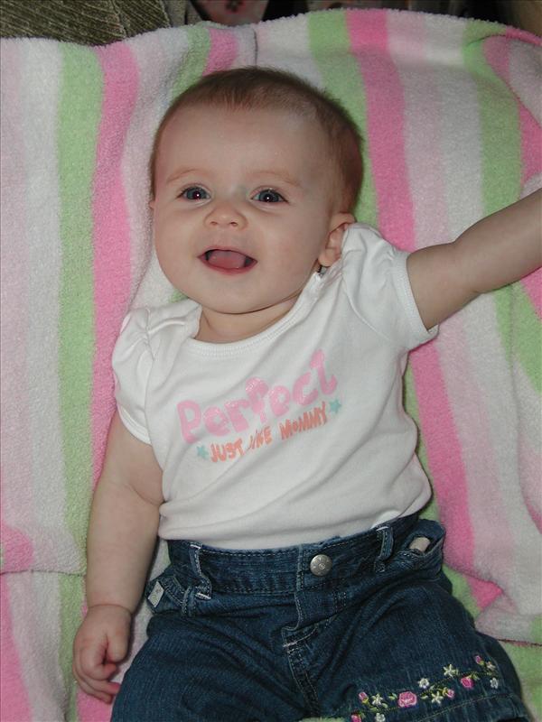 Perfect just like Mommy :)